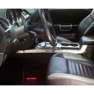 American Car Craft Brushed Side Console Trim Plate: Dodge Challenger R/T SRT8 2008 - 2014