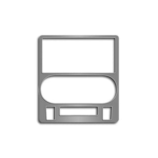 American Car Craft Brushed Center Dash Trim Plate: Dodge Challenger R/T SRT8 2008 - 2014