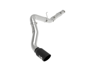 aFe ATLAS 5in Alum Steel Exhaust System Black Tip: Ram 2500 / 3500 6.7L Diesel 2019-2026