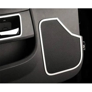 American Car Craft Front Door Speaker Trim (Brushed or Polished): Dodge Challenger 2008 - 2014