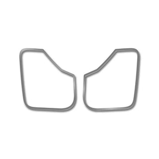 American Car Craft Front Door Speaker Trim (Brushed or Polished): Dodge Challenger 2008 - 2014