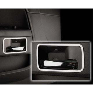 American Car Craft Door Handle Trim Rings (Brushed or Polished): Dodge Challenger 2008 - 2014