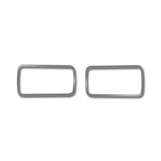 American Car Craft Door Handle Trim Rings (Brushed or Polished): Dodge Challenger 2008 - 2014