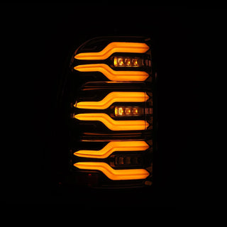 AlphaRex Luxx-Series LED Tail Lights (Black / Smoke): Ram 1500 2025 - 2026