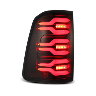AlphaRex Luxx-Series LED Tail Lights (Black / Smoke): Ram 1500 2025 - 2026