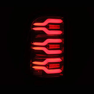 AlphaRex Luxx-Series LED Tail Lights (Black / Red): Ram 1500 2025 - 2026
