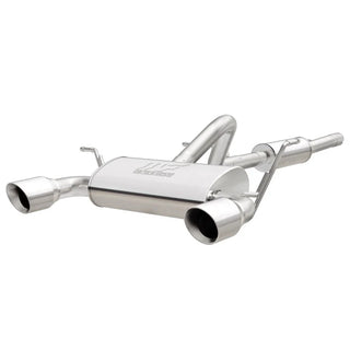 MagnaFlow 409 SS Dual Split Rear Exit Polished Tips Cat-Back Exhaust: Jeep Wrangler 2018-2024