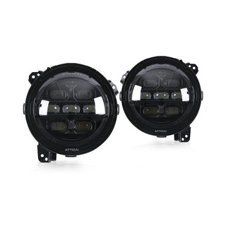Attica 4x4 Apex Series Head Lights: Jeep Wrangler 2018-2025