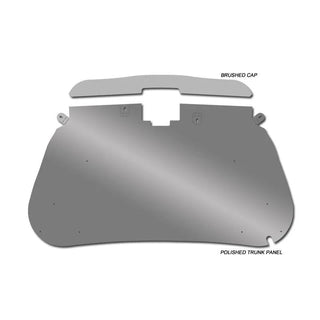 American Car Craft Trunk Lid Liner (Brushed or Polished): Dodge Challenger 2008 - 2023 (All Models)