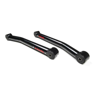 JKS Manufacturing Fixed J-Link Lower Control Arms (FRONT): Fits Most Jeep Wrangler Models (2007-2018) w/ Premium Rubber Bushings