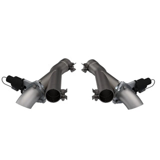 QTP Aggressor Cutout Pipes: Jeep Grand Cherokee SRT Trackhawk 2012-2022 / Dodge Durango SRT