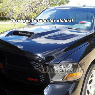 Amerihood SSK Functional Ram Air Hood: Ram 1500 2019 (CLASSIC BODY STYLE)