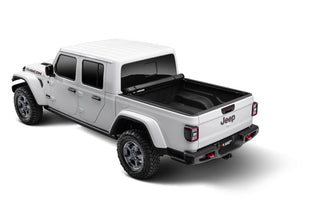 Rugged Ridge Armis Soft Rolling Bed Cover: Fits Most Jeep Gladiator Models (2018-2026) - Matte Black Fabric