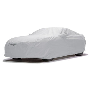 Covercraft 5-Layer Softback Climate Car Cover w/ Antenna Pkt and Logo: Dodge Challenger 2019-2023