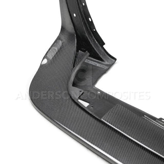 Anderson Composites WB Carbon Fiber Front Spoiler: Dodge Challenger 2018 - 2023 (Hellcat & ScatPack Widebody Only)