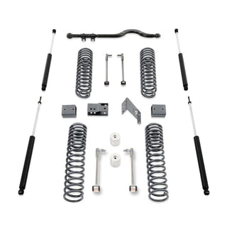 MaxTrac 4.5in MaxPro Coil Lift Kit w/ Track Bar and Shocks: Fits Most Jeep Wrangler Models (2007-2018)
