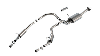 Borla S-Type Catback Exhaust 3": Ram 1500 3.0L 2025 Except H/O