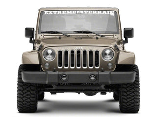 Raxiom Axial Series 4-Inch LED Fog Lights w/ Halo: Fits Most Jeep Wrangler Models (2007-2018)
