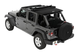 Bestop Trektop 4-Door Soft Top Black Diamond: Jeep Wrangler JL 2018-2026