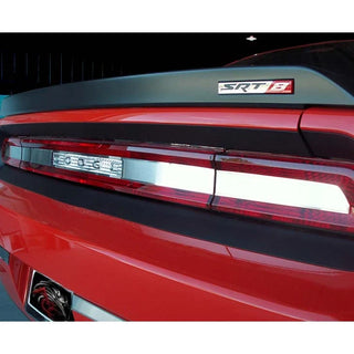 American Car Craft Brushed Tail Light Insert Trim Plate: Dodge Challenger R/T SRT8 2008 - 2014