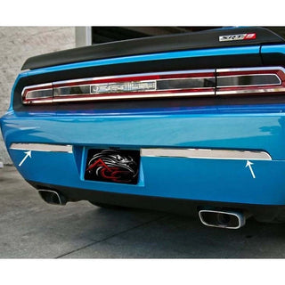 American Car Craft Brushed & Polished Bumper Insert Trim Plate: Dodge Challenger R/T SRT8 2008 - 2014