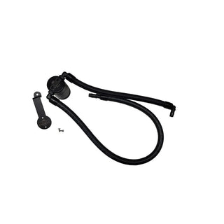 J&L Black Anodized Oil Separator Passenger Side: Jeep Wrangler 2021-2022