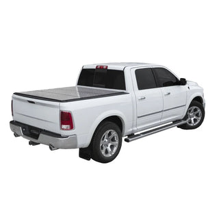Access Lomax Diamond Plate Tri-Fold Cover: Ram 1500 (12-22) / 2500 (12-23) / 3500 (12-23) w/ RamBox Cargo Mgt System