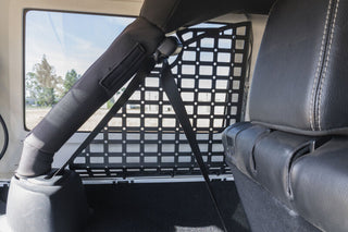 DV8 Offroad 4-Door Pocketed Rear Window Molle Panels (REAR): Jeep Wrangler JK 2007-2018 3.8L/3.6L