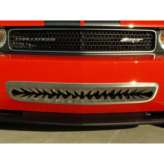 American Car Craft Polished "Shark Tooth" Lower Front Grille: Dodge Challenger R/T SRT8 2008 - 2014