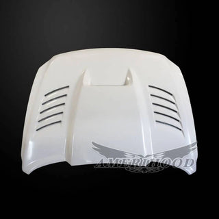 Amerihood SSK Functional Ram Air Hood: Dodge Ram 3500 2010 ; Ram 3500 2011 - 2018