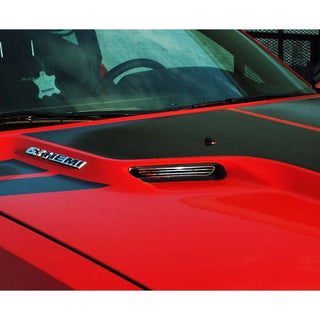 American Car Craft Polished Billet Hood Scoop Grilles: Dodge Challenger 2008 - 2014