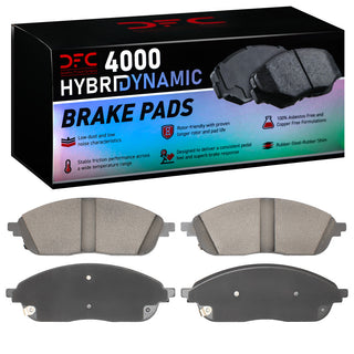 DFC 4000 HybriDynamic Brake Pads (FRONT): Fits Jeep Grand Cherokee 2021-2025 5.7L/3.6L