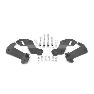 MaxTrac Front Caster Correction Brackets (0-4.5in Lift): Fits Most Jeep Wrangler JK Models (2007-2018)