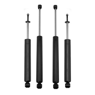 MaxTrac Twin Tube Gas Shock Absorbers Set of 4 (FRONT AND REAR): Fits Most Jeep Wrangler Models (2007-2018)