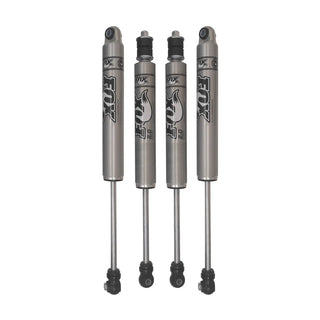 MaxTrac 3in Front & Rear FOX 2.0 Performance Shock Absorbers: Fits Most Jeep Wrangler Models (2007-2018)