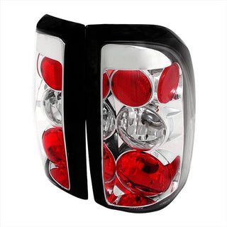 Spec D Euro Tail Lights (Chrome): Dodge Dakota 1997 - 2004