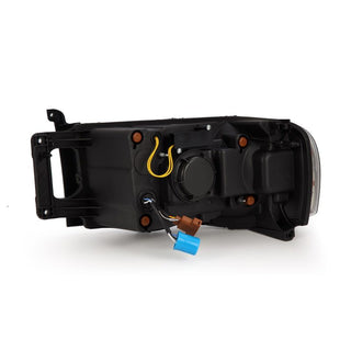 AlphaRex LUXX LED Projector Headlights (Alpha-Black): Dodge Ram 1500 (02-05) & 2500/3500 (03-05)