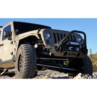 Artec Industries Aluminum Front Bumper Rock Guard: Jeep Wrangler 2007-2018