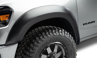 Bushwacker Extend-A-Fender Flares 4pc Smooth Black: Ram 2019-2024 3.0L/3.6L/5.7L/6.2L TRX Excl Rebel/TRX