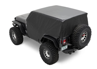 Bestop All Weather Trail Cover Black (F&R): Jeep Wrangler JK/JL 2007-2025 2.0L/3.6L/3.0L