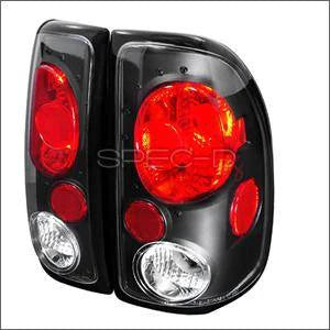 Spec D Euro Tail Lights (Black): Dodge Dakota 1997 - 2004