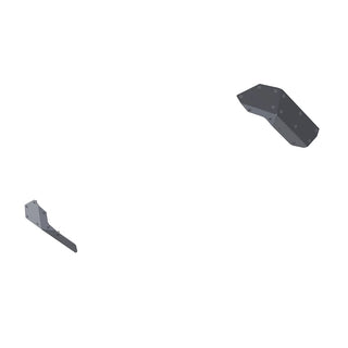 Artec Industries High Clearance Rear Bumper Corner Pods Skids: Jeep Gladiator / Wrangler