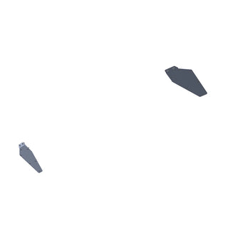 Artec Industries High Clearance Comp Rear Bumper Corner Pod Skid: Jeep Gladiator / Wrangler