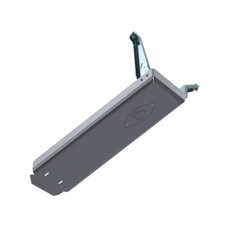 Artec Industries Aluminum Oil Skid: Jeep Wrangler (18-25) w/ Oil Door - 2 & 4 Door