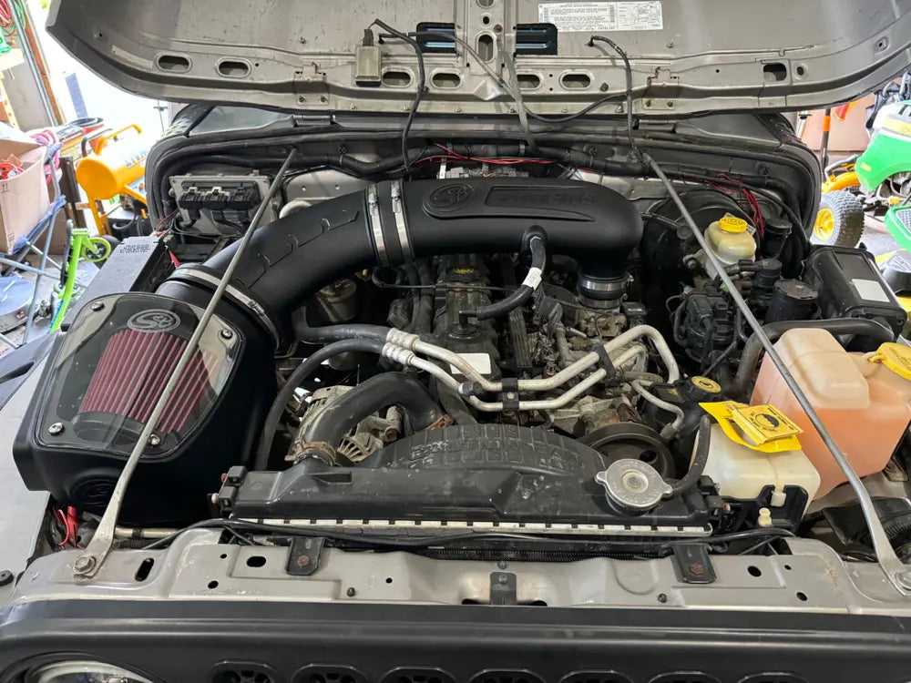 S&B Cold Air Intake: Jeep Wrangler TJ 4.0L 1997 - 2006