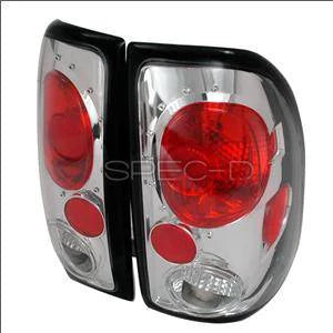 Spec D Euro Tail Lights (Chrome): Dodge Dakota 1997 - 2004