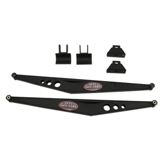 Tuff Country Ladder Bars Pair: Dodge Ram 1500 (94-01) / Dakota (97-04) - Black Powder Coated