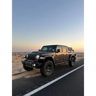 Artec Industries A-Pillar Single Surface Light Mount: Jeep Gladiator / Wrangler - Mojave