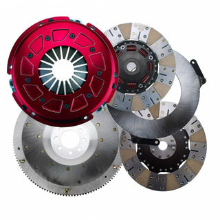 Ram Clutches Pro Street Twin Disc Clutch Kit (Metallic Disc): Dodge Challenger 2008 - 2023 (Fits ALL Hemi Models, Including Hellcat)
