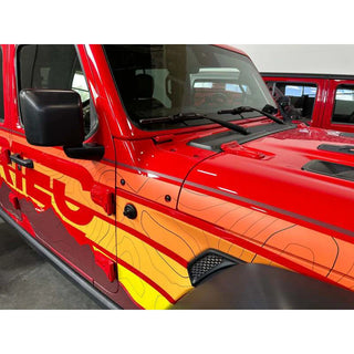 Artec Industries A-Pillar Single Surface Light Mount: Jeep Wrangler (18-25)